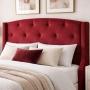 CABECERA QUEEN SIZE DICASA ZEFYR COLOR ROJO