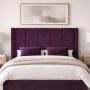 CABECERA KING SIZE DICASA NIZZA COLOR MORADO