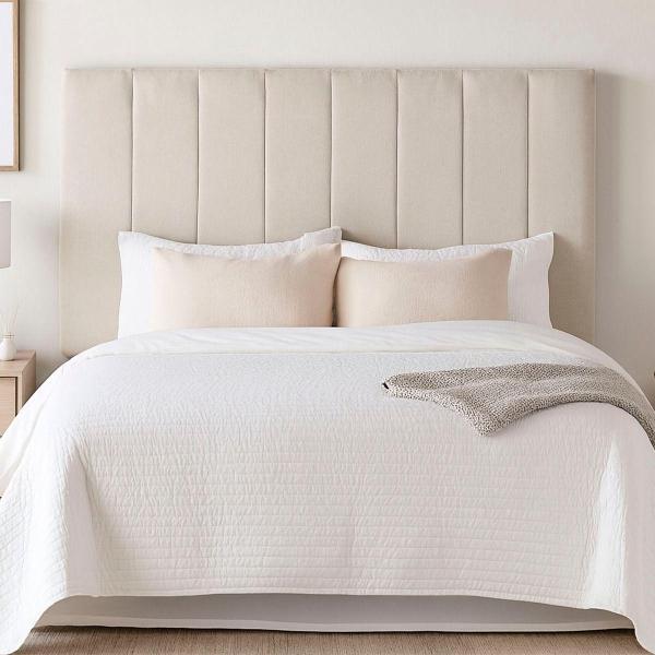 CABECERA KING SIZE DICASA ARGOS COLOR CREMA