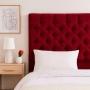 CABECERA QUEEN SIZE DICASA CAPRI COLOR ROJO