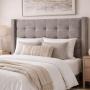 CABECERA KING SIZE DICASA TITAN GRIS OSCURO