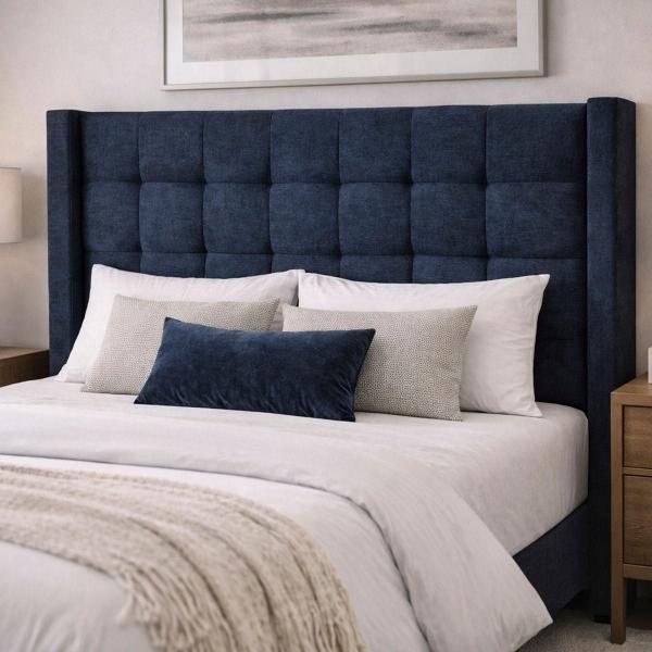CABECERA KING SIZE DICASA TITAN COLOR AZUL