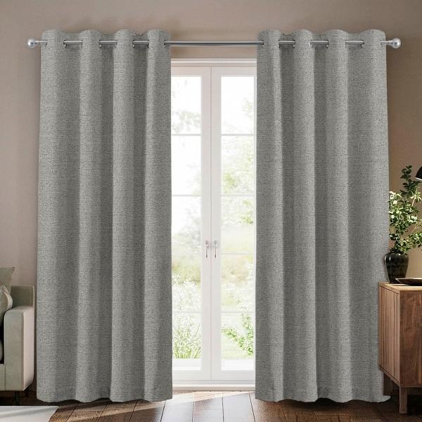 cortina black out two pack gris