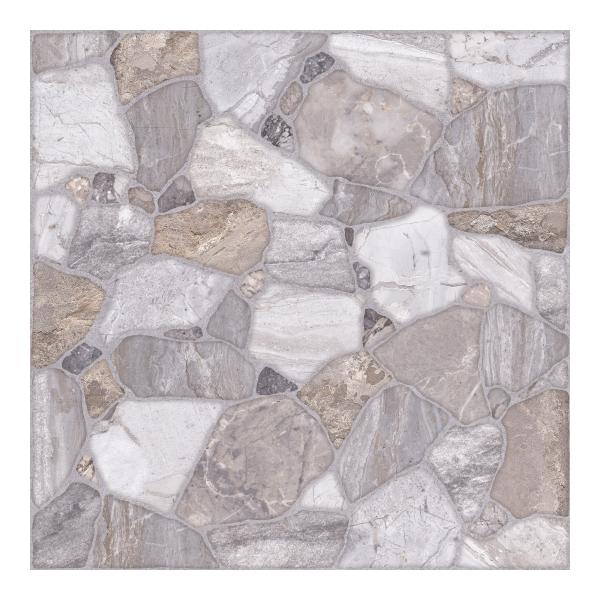 PISO CERÁMICO RECANTO 45 X 45 CM GRIS TIPO PIEDRA CAJA CON 1.62 M2