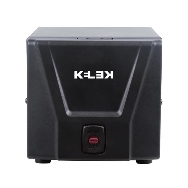 REGULADOR DE VOLTAJE 2000W COMPACTO 6 CONTACTOS NEGRO