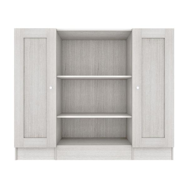 ORGANIZADOR 2 PUERTAS CON ENTREPAÑOS BLANCO TEXTURIZADO