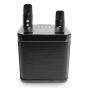 BOCINA BLUETOOTH CON KARAOKE Y 2 MICRÓFONOS