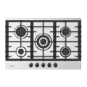 PARRILLA EMPOTRABLE A GAS 30" 5 QUEMADORES ACERO INOX