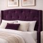 CABECERA QUEEN SIZE DICASA ZEFYR COLOR MORADO