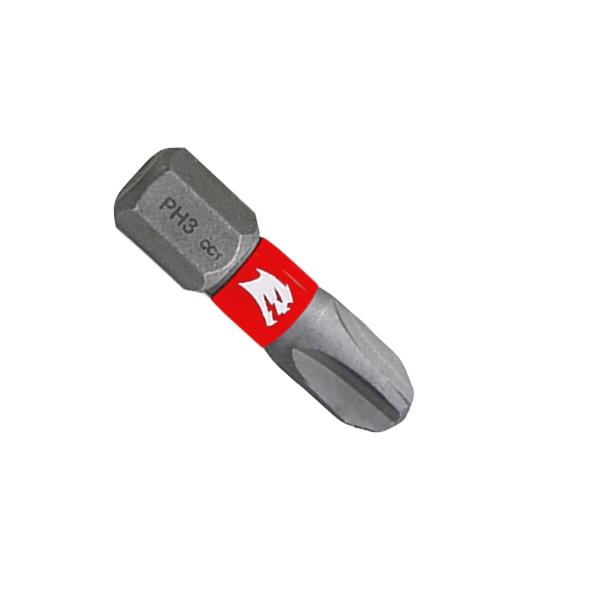 PUNTAS PHILLIPS 3 DE IMPACTO DIABLO 1" 2 PIEZAS