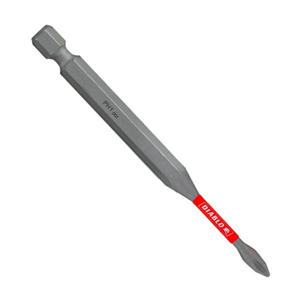 PUNTAS PHILLIPS 1 DE IMPACTO DIABLO 3-1/2" 2 PIEZAS