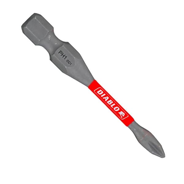PUNTAS PHILLIPS 1 DE IMPACTO DIABLO 2" 5 PIEZAS