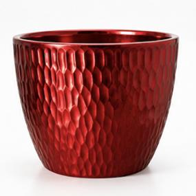 MACETA DENVER 6" ROJA