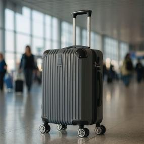MALETA DE MANO VIAJE RÍGIDA CON RUEDAS 10KG COLOR GRIS