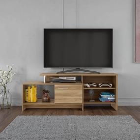 MESA PARA TV EVA CON CAPACIDAD PARA TV DE 49 PULGADAS COLOR FRESNO EUROPEO.