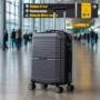 MALETA DE MANO VIAJE RÍGIDA CON RUEDAS 10 KG COLOR GRIS