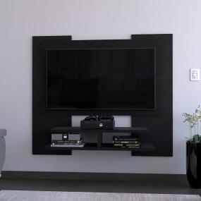 PANEL DE TV ELTON WENGUE CON ESPACIO PARA TELEVISOR DE HASTA 60 PULGADAS.