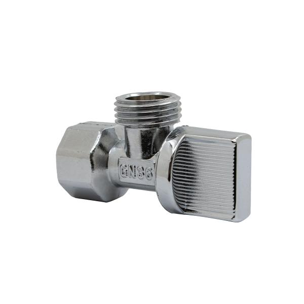 LLAVE DE CONTROL ANGULAR ROSCABLE DE 1/2" X 1/2" CIERRE 90 GRADOS