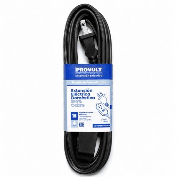 Extensión doméstica SPT 2x16 4 metros NOM