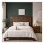 Cabecera King Size con 1 Buró Brick Color Parota y Gris
