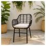 Silla para Exterior Nikosi - Color Negra