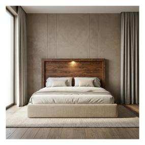 Cabecera King Size Firenze Color Nogal