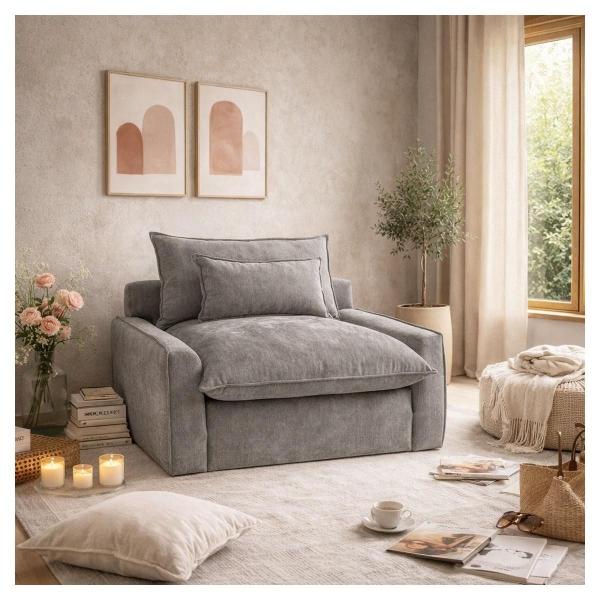 Sillón Individual Pit Color Gris