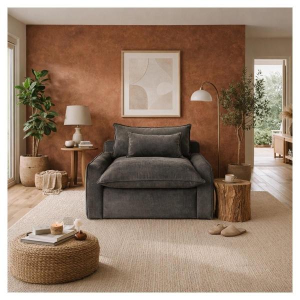 Sillón Individual Pit Color Gris Oxford