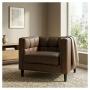 Sillón Individual Madison Color Chocolate