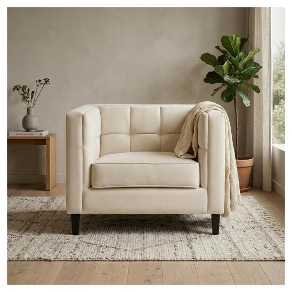 Sillón Individual Madison Color Biege