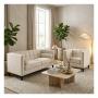 Sala Madison con 2 piezas Color Beige