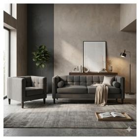 Sala Madison con 2 piezas Color Oxford