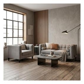 Sala Madison con 2 piezas Color Oxford