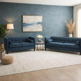 Sala Madison con 2 piezas Color Navy