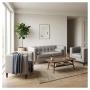 Sala Madison con 3 piezas Color Silver
