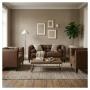 Sala Madison con 3 piezas Color Chocolate