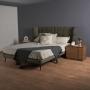 Cama Queen Size Sanft - Color Verde Olivo