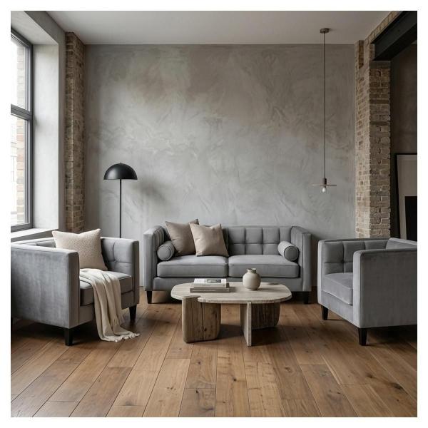 Sala Madison con 3 piezas Color Oxford