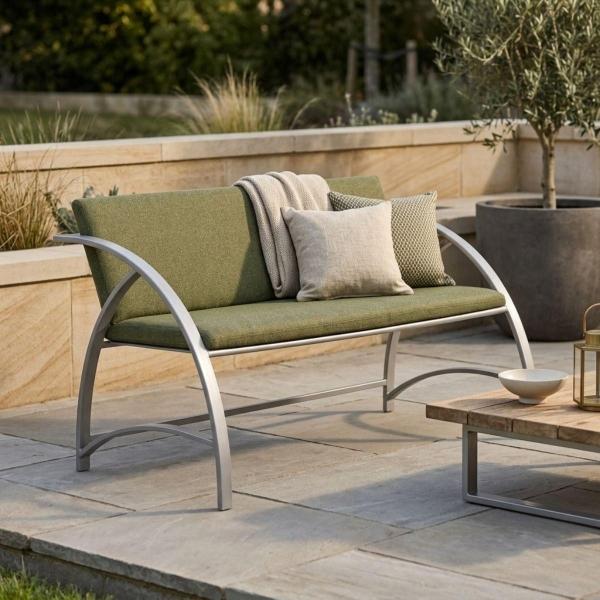 Sillón de Exterior de 2 Plazas Savana - Color Verde