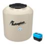 TINACO PLUS VERTICAL 1100L DE POLIETILENO CON TAPA Y ACCESORIOS + BOMBA INTELIGENTE 1/2 HP