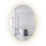 Espejo Ovalo 40x60cm Luz Led 3 Tonos