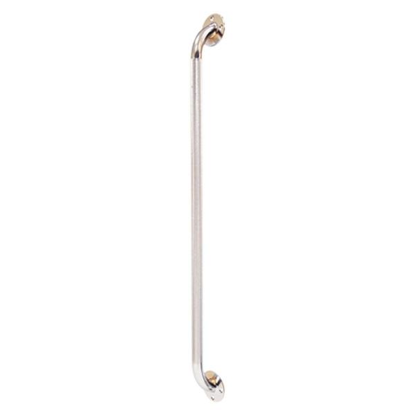 AGARRADERA RECTA REACTIV PARA BAÑO DE ACERO MOLETEADO 32", CROMADA