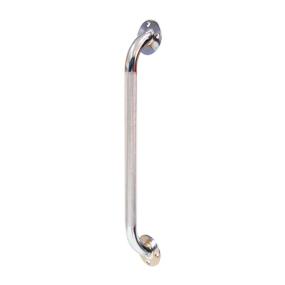AGARRADERA RECTA REACTIV PARA BAÑO DE ACERO MOLETEADO 18", CROMADA