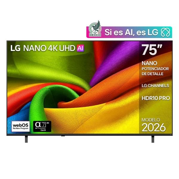 PANTALLA NANO 75" AI 4K UHD LED