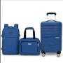 SET DE MALETA 20 PULGADAS BACKPACK Y NECESER 15 PULGADAS CHICAGO AZUL COMPASS