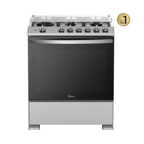 ESTUFA DE PISO A GAS 30” CAPELO SILVER