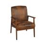 SILLÓN INDIVIDUAL BRUQAX MARRÓN 66 X 73 X 87 CM