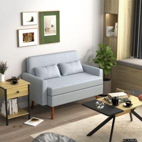 SOFÁ ANIA GRIS 115 X 70 X 77 CM
