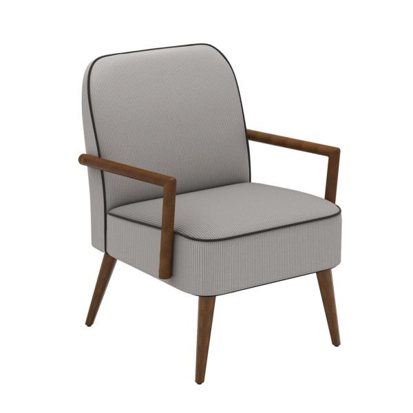 SILLÓN INDIVIDUAL DOGGY GRIS 61 X 63 X 81.5 CM