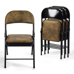 SILLAS PLEGABLE FAIR MARRÓN 46 X 41 X 78 CM